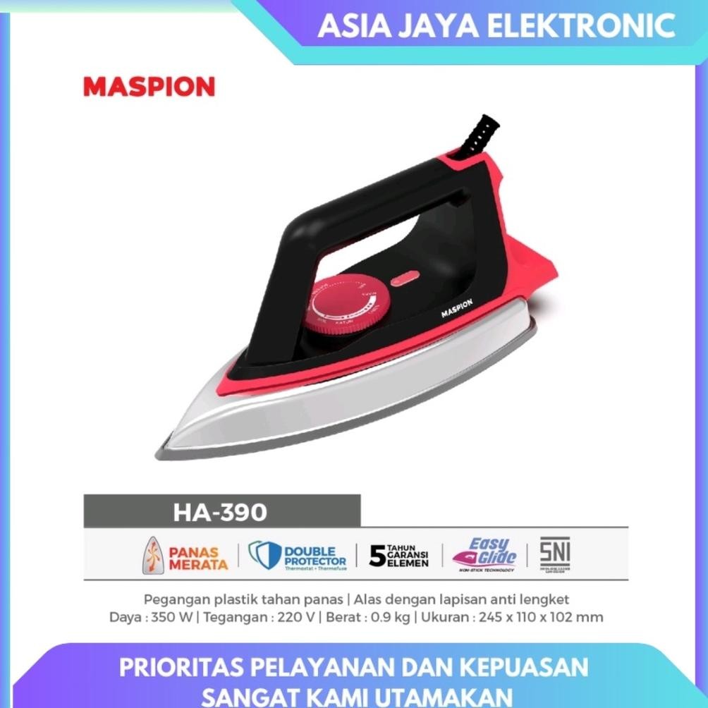 MASPION Setrika HA 390 Setrikaan Anti Lengket