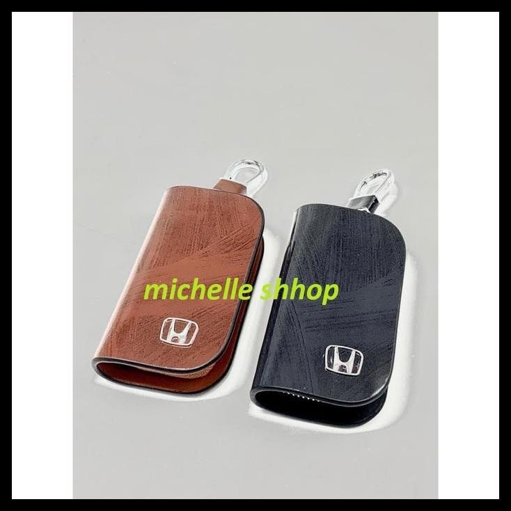 HOT DEAL DOMPET STNK GANTUNGAN KUNCI LOGO MOBIL HONDA JAZZ 