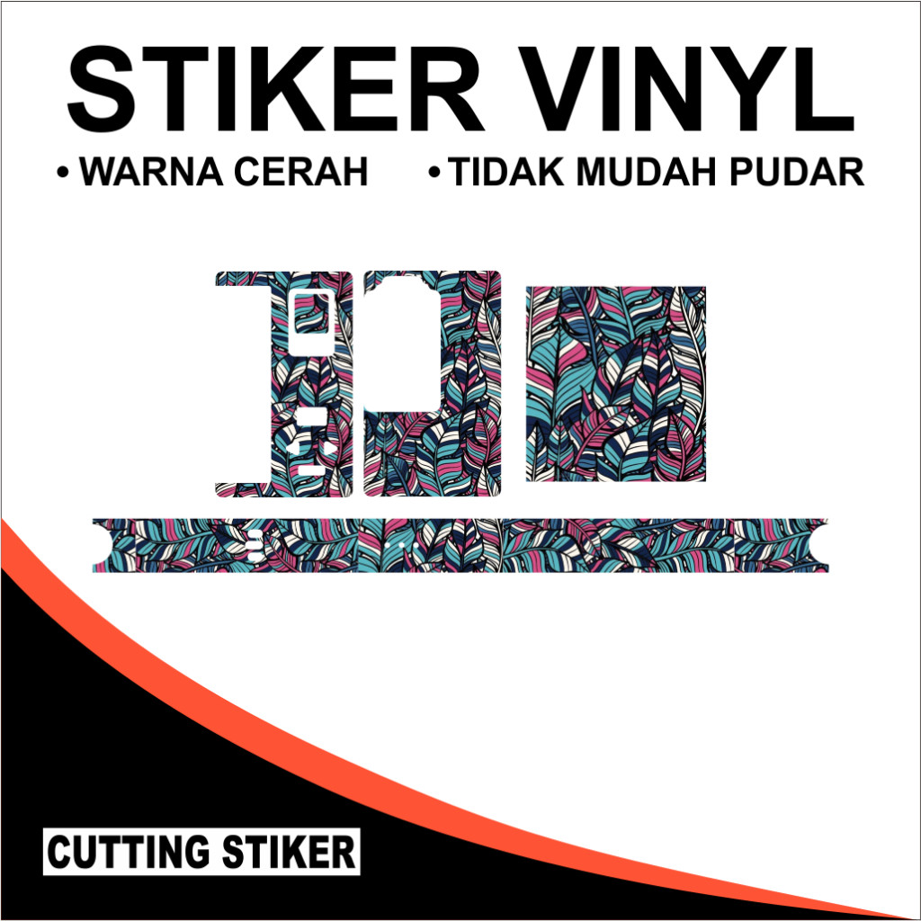 

Get2pcs Paketan Stiker B80 Laminasi Doff 23 Garskin Casing Motif Dan Bisa Custom Bayar Ditempat