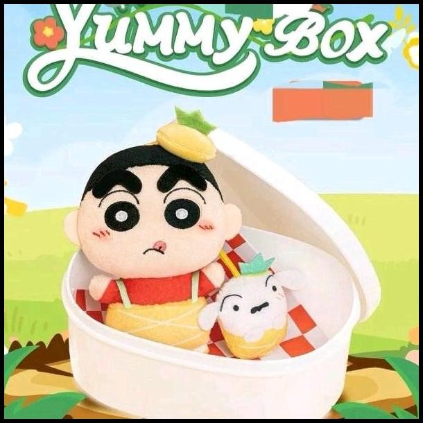 

YUMMY BOX Lunch Box - Crayon Shinchan Sinchan Shin-Chan Afternoon Tea Time Plush Doll Keychain Blind Box