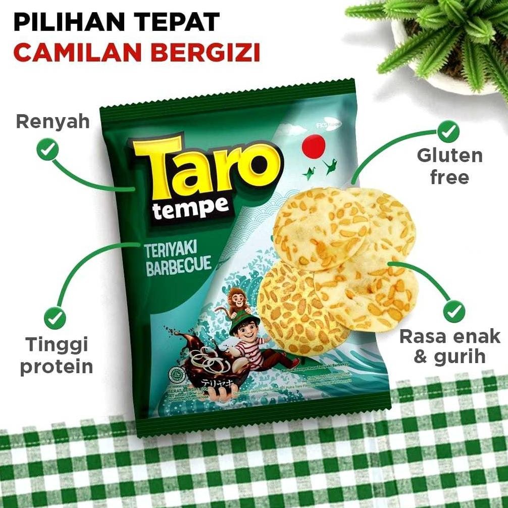

Taro Tempe | Isi 1 Bungkus @ 55 Gr