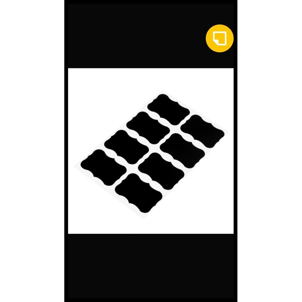 

TERMURAH 8PCS CHALKBOARD LABEL STICKER LABEL KADO LABEL NAMA DEKORASI TEMPEL !!!!!!