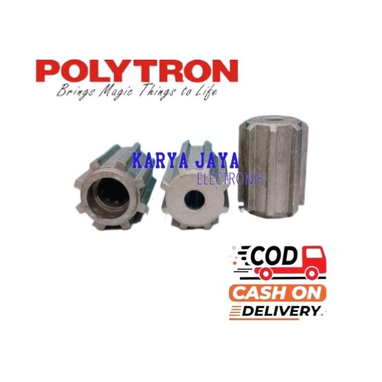 Inti Pulsator Mesin Cuci Polytron / Sharp Gigi 10 - Gigi Luar 8 DiM