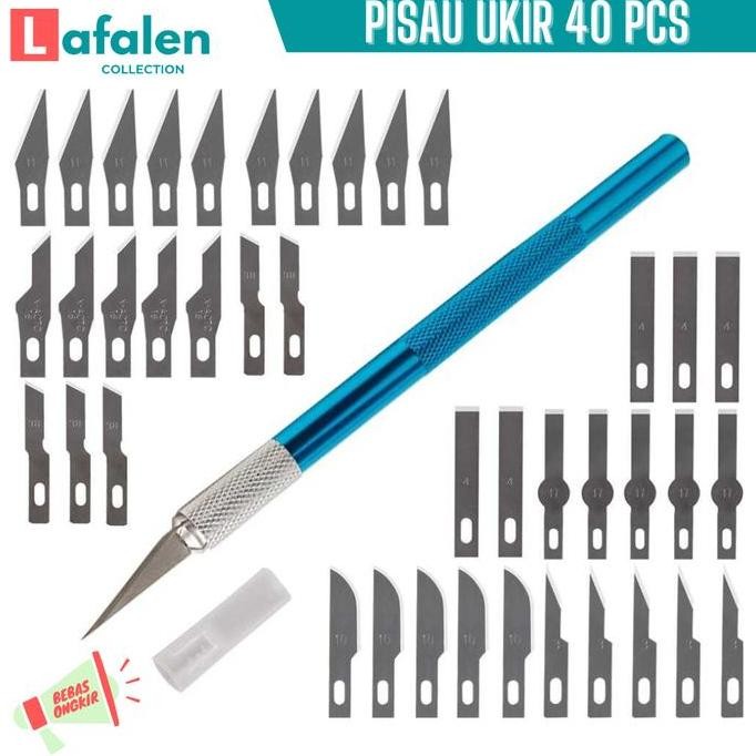 

Pisau Ukir Carving Art Knife 40 Pcs Mata Pisau
