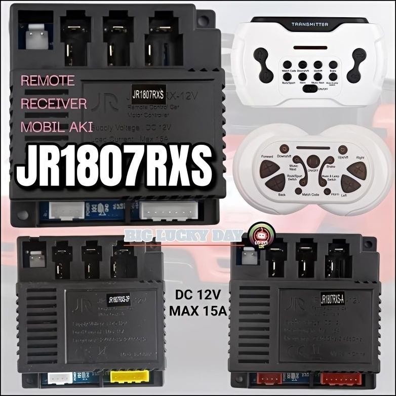 REMOT RECEIVER JR1807RXS / JR1807RXS-2P / JR1807RXS-A MOBILAN AKI ANAK REMOTE CONTROL IC MODUL BOX K