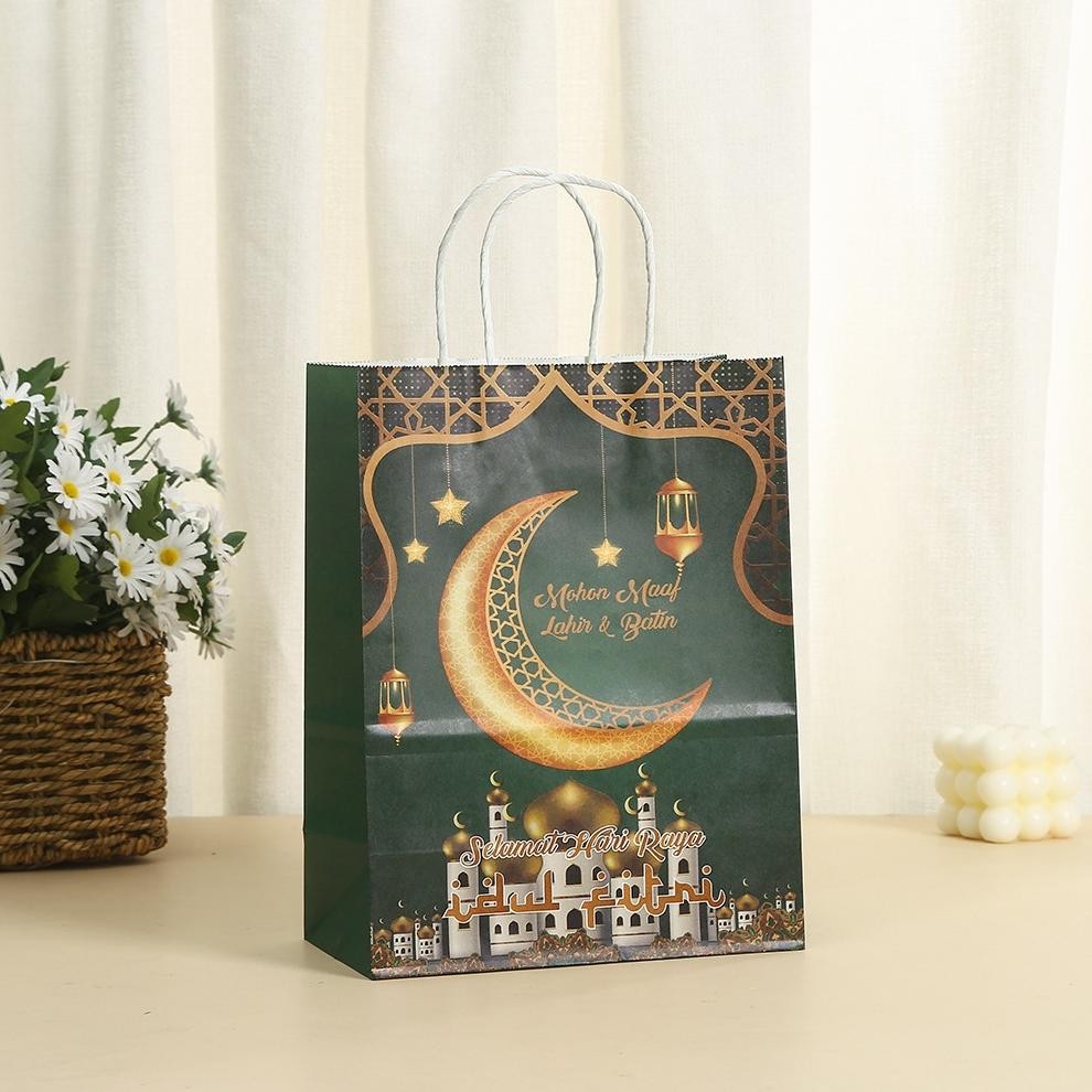 

ZX41 Aw89 WED Paperbag Lebaran Idul Fitri / Goodie Bag Hampers Lebaran 2025 / Tas Bingkisan Souvenir Motif Lebaran PP52 Viral Premium
