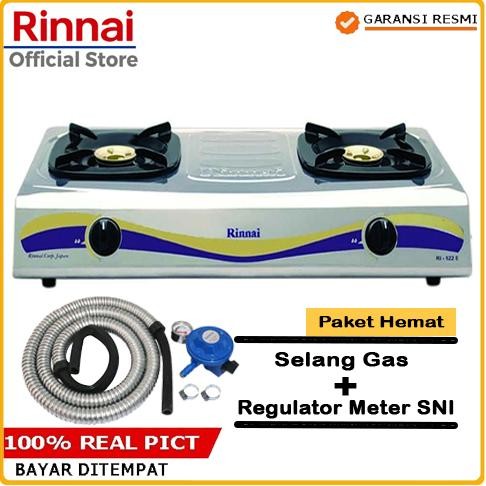Terlaris Rinnai Kompor 2 Tungku Ri-522 E / Kompor Rinnai 2 Tungku Ri-522E Ri 522 E
