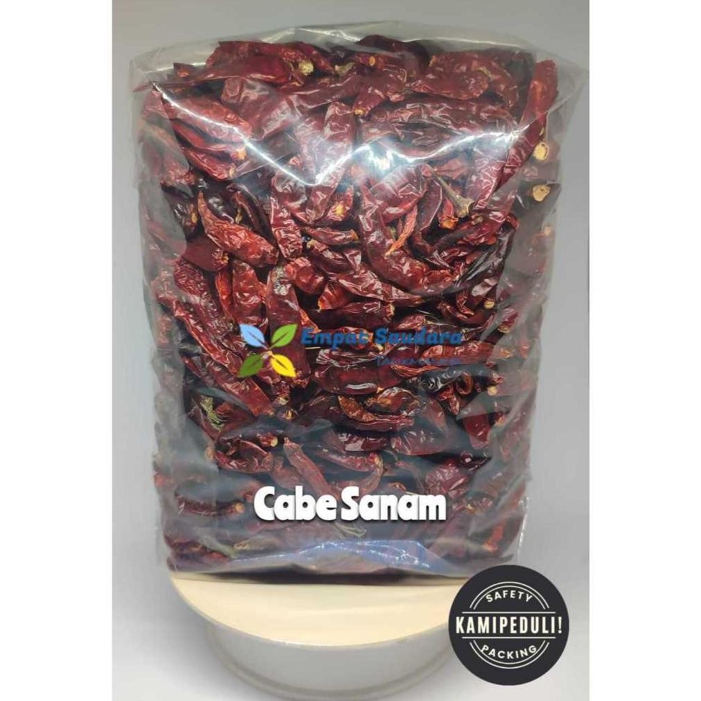 

Canggih (Cabe India) Cabe Merah Besar Kering Kemasan 1000 Gr
