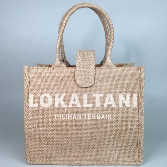 Handbag Wanita Tas Karung Goni / Tote Bag Goni 2 Ukuran - B