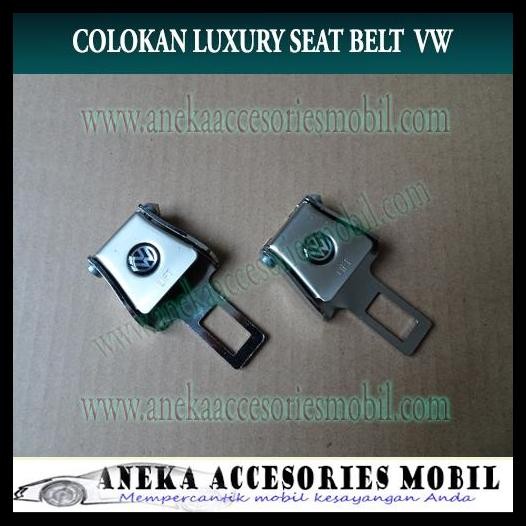 DISKON COLOKAN SAFETY BELT SAFETYBELT SEAT BELT SEATBELT MOBIL LOGO VW TIGUAN