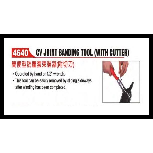 

TERBARU CV JOINT BANDING TOOL (WITH CUTTER) JTC-4640 !!!