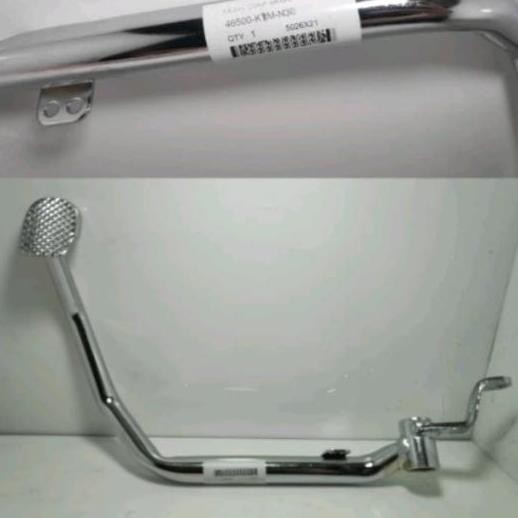 ready !!! pedal rem supra x 125 dd double disk ori 46500-ktm-n30