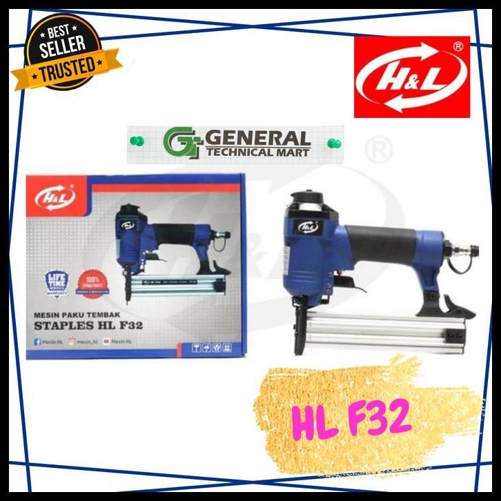 

GRATIS ONGKIR HL MESIN PAKU TEMBAK SAFETY / STAPLES HL F32 LURUS !!!