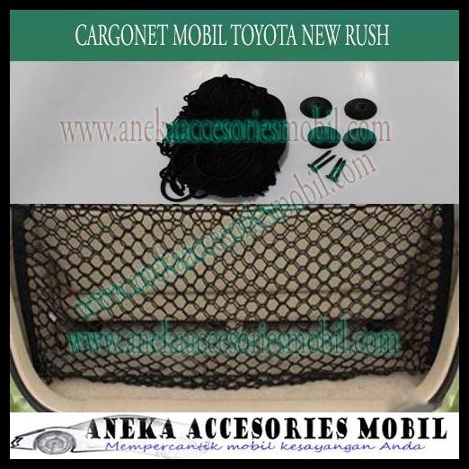 GRATIS ONGKIR CARGO NET/JARING BAGASI BELAKANG MOBIL TOYOTA NEW RUSH 