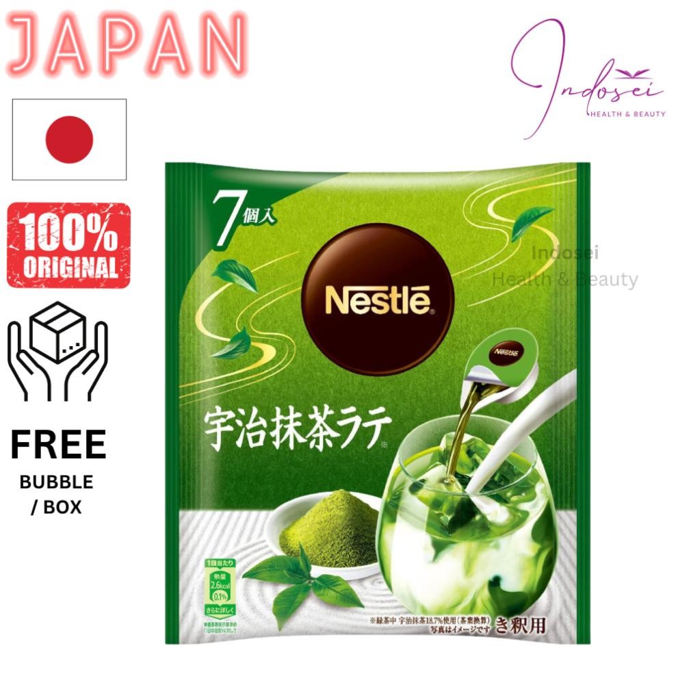 

Murah Nestle Matcha Japan | Nestle Portion Uji Matcha Latte Isi 7 | Original Japan