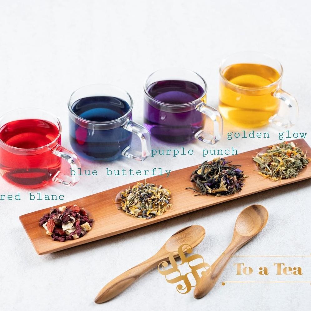 

Sale To A Tea Colorful Health Remedy Blue, Purple, Yellow, Red Tea - 50Gr