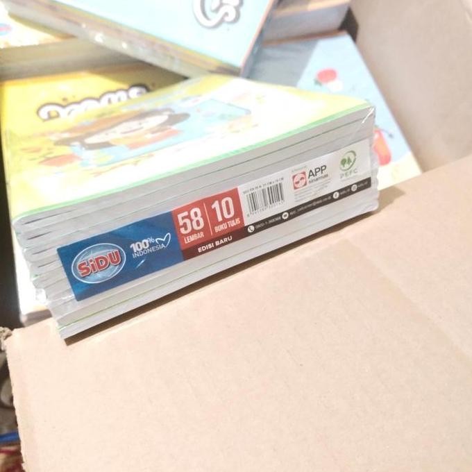 

Buku Tulis SIDU 58 lembar Sinar Dunia