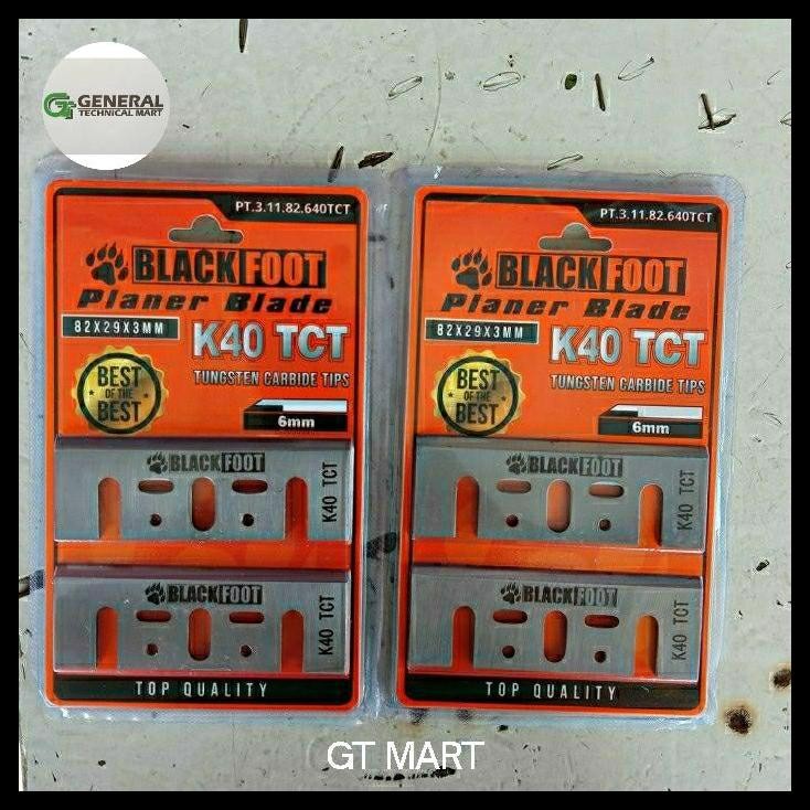 TERBARU PLANER BLADE TCT K40 BLACKFOOT / MATA PISAU SERUT K40/BLACKFOOT K40 