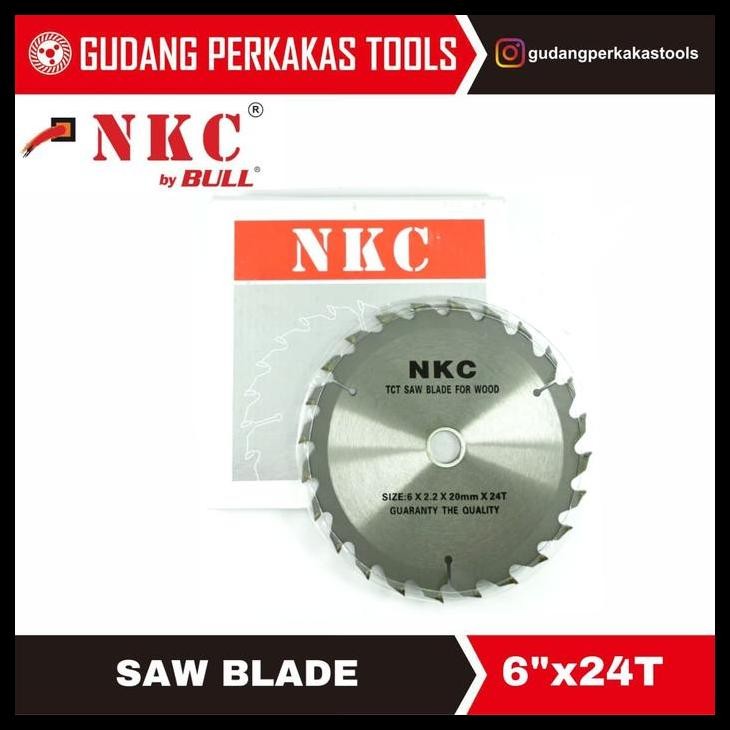 DISKON TCT CIRCULAR SAW BLADE 6"X24T NKC 