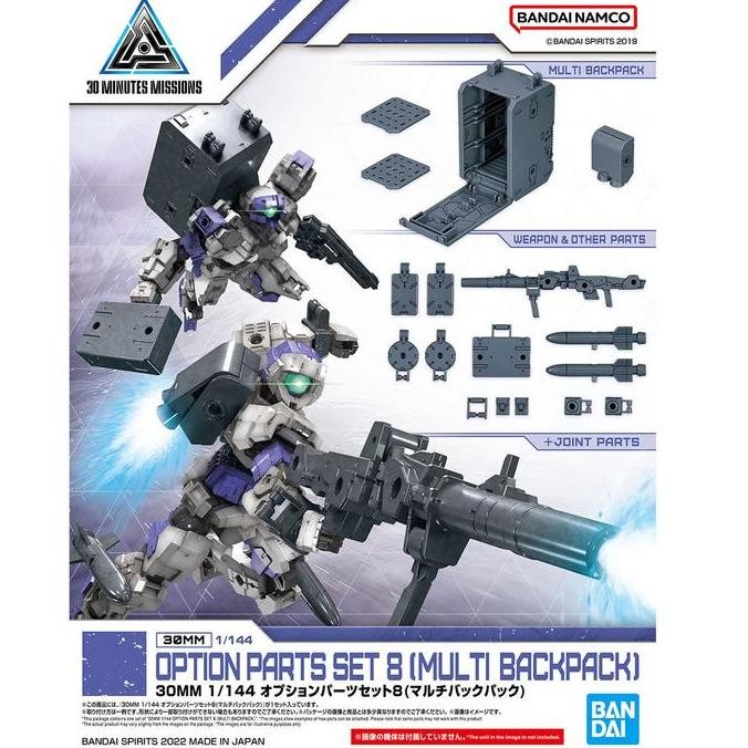 30MM "W17" Option Parts Set 8 ( Multi Backpack )