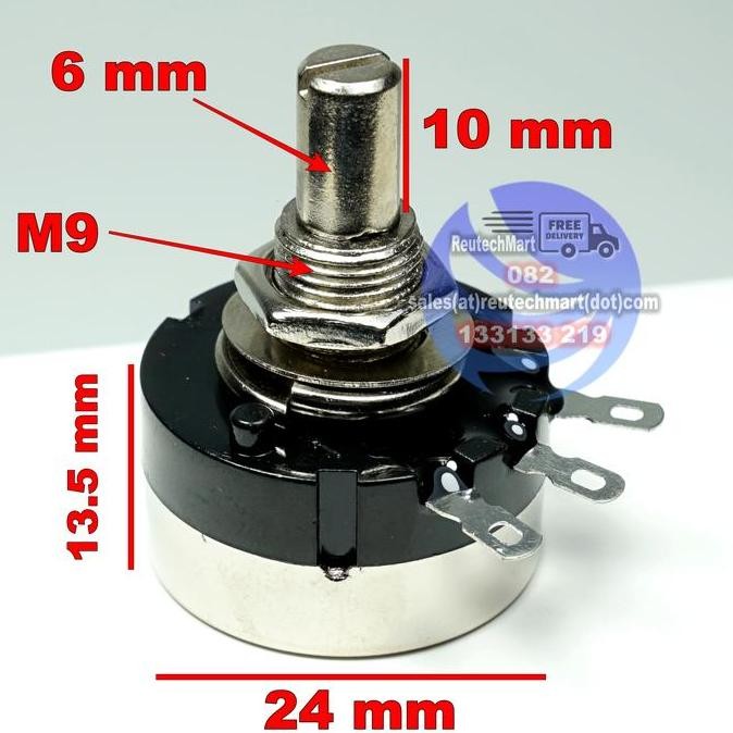 Potentiometer 2K Tocos Rv24Yn20Sb202 Cosmos 2K Ohm Rv24Yn 20S B202