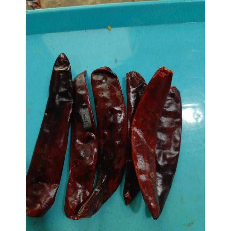 

Inspiratif ( 1.Kg ) Cabe Merah Besar Kering Super Tanpa Tangkai Tidak Pedas