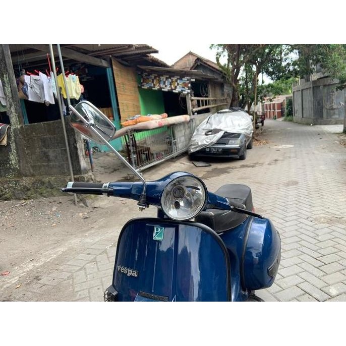 Produk Baru Spion Vespa Kotak Cupini Stadium Far Spion Variasi Vespa Matic Klasik