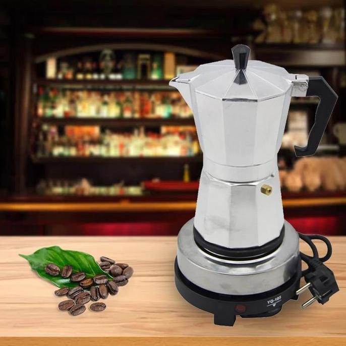 Promo / Terlaris YONG QIAN Pemanas Kopi Susu Air Minuman Mini Heater Stove Pot 500W - YQ-105 X OYA T