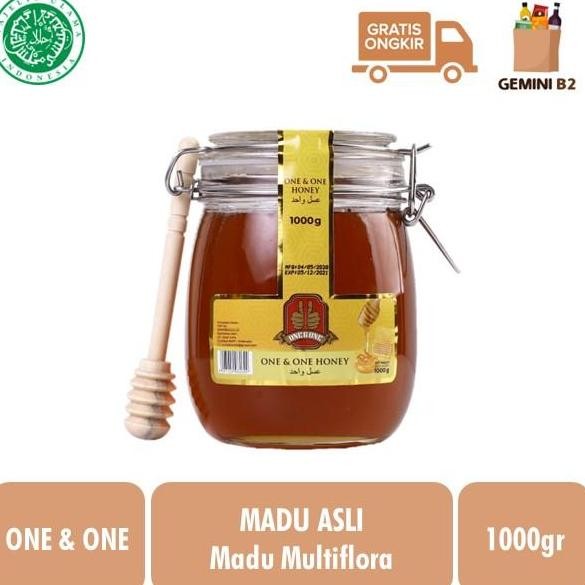 

TERMURAH MADU ONE & ONE 1000GR - MADU MURNI ASLI PILIHAN KUALITAS PREMIUM