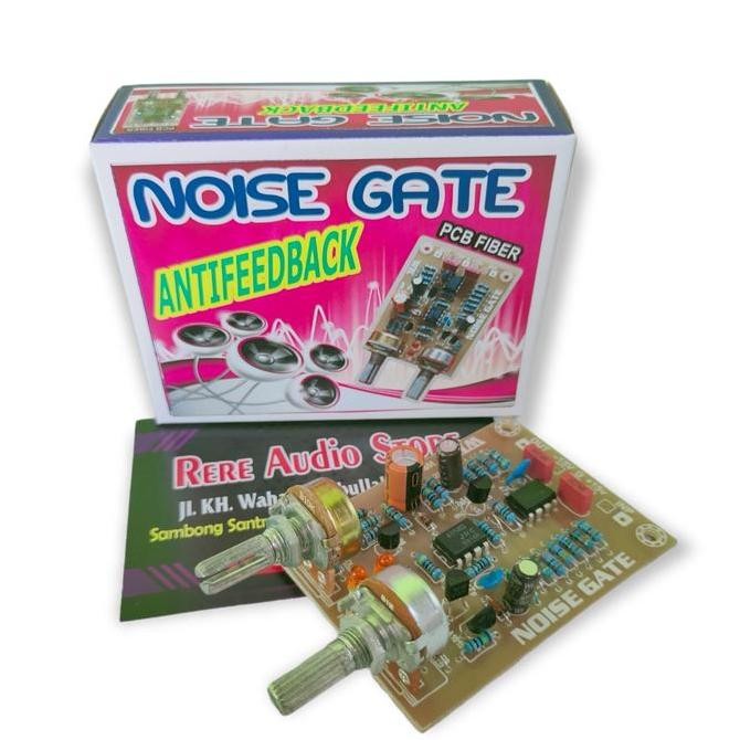 BARU NOISE GATE PENGHILANG FEEDBACK MIC KIT ANTI NOISE FEEDBACK