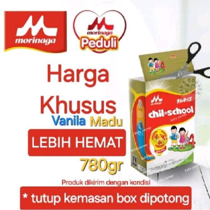

TERMURAH TUTUP CHILKID CHILSCHOOL 780GR SUSU MORINAGA RASA MADU VANILA