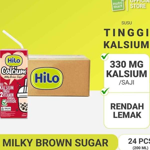 

Hilo Milky Brown Sugar 200Ml 24 Pcs