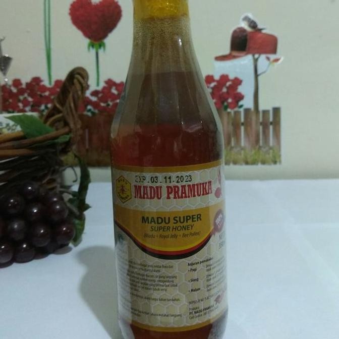 

TERMURAH MADU PRAMUKA SUPER 350ML MADU ASLI PRAMUKA KUALITAS PREMIUM