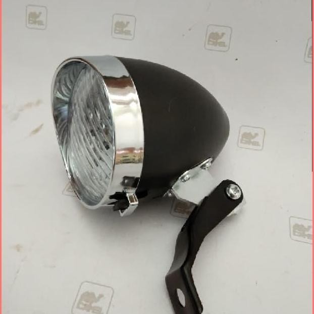 Jual, Lampu Sepeda Depan Klasik Led