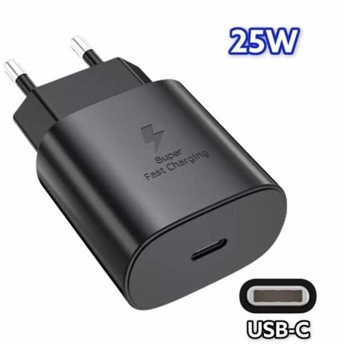BARU CHARGER SAMSUNG 25W SUPER FAST CHARGING EP-TA800 ORIGINAL - MIC & KABEL