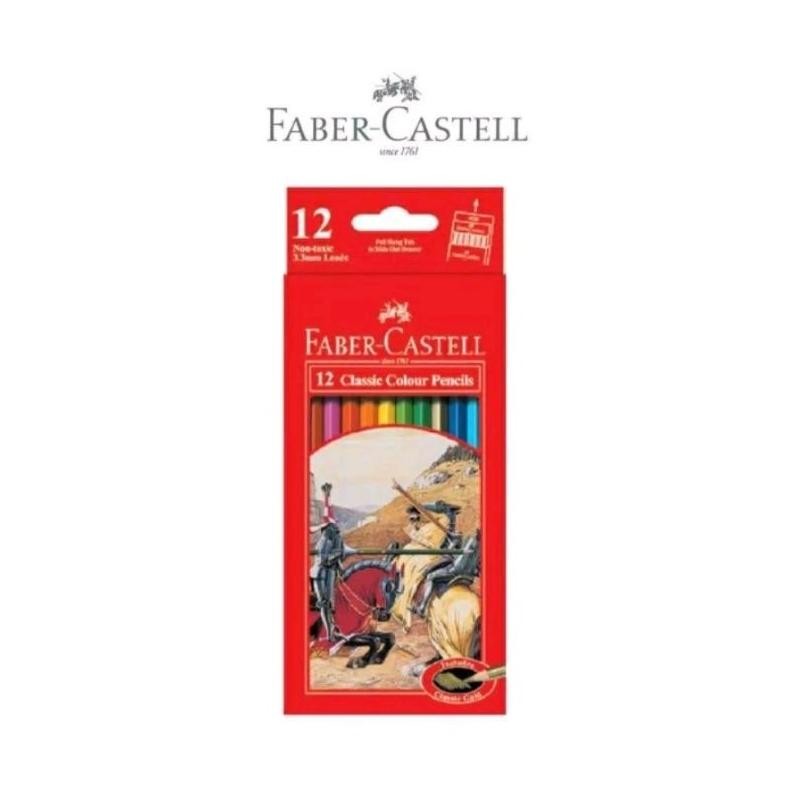 

Pensil 12 Warna Panjang Faber Castell 115852 Classic Colour Pencils