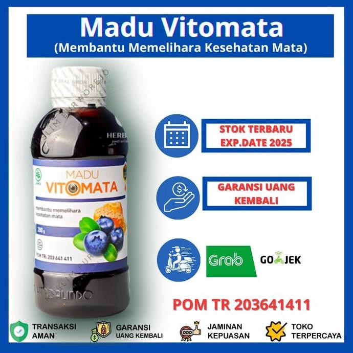 

TERMURAH MADU VITOMATA KESEHATAN MATA - HERBAL MATA MINUS, KATARAK, GLAUKOMA