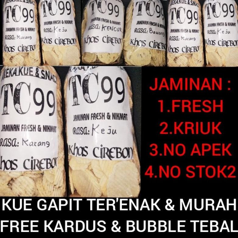 

Kue Gapit Cirebon Paket 3 Rasa (Tiap Pack Berat 250 Gram)