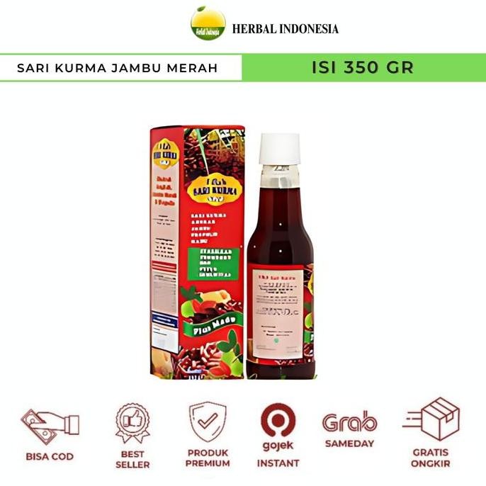 

TERMURAH SARI KURMA JAMBU MERAH + ANGKAK + MADU INNOLIFE 350GR PENAMBAH DARAH