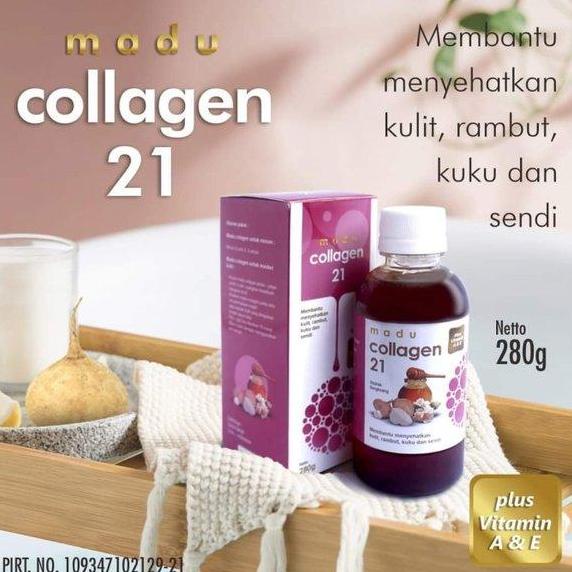 

TERMURAH MADU KOLAGEN 21 COLLAGEN DRINK 280GR - MINUMAN MADU MENCERAHKAN KULIT