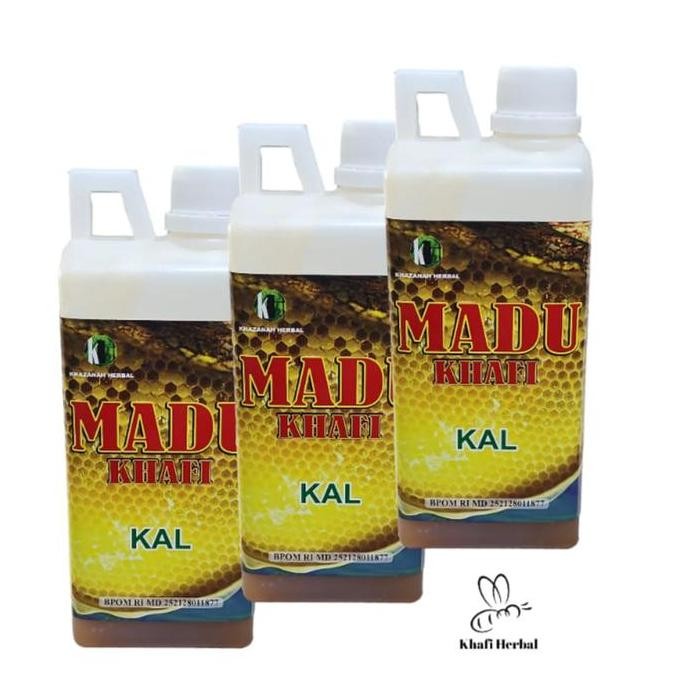 

TERMURAH MADU KAL KHAZANAH 1KG | MADU MURNI ALAMI ISI BERSIH