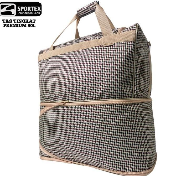 TAS TRAVEL SPORTEX TAS TRAVELING 2 TINGKAT BESAR KUAT  - WANITA, PRIA MUDIK