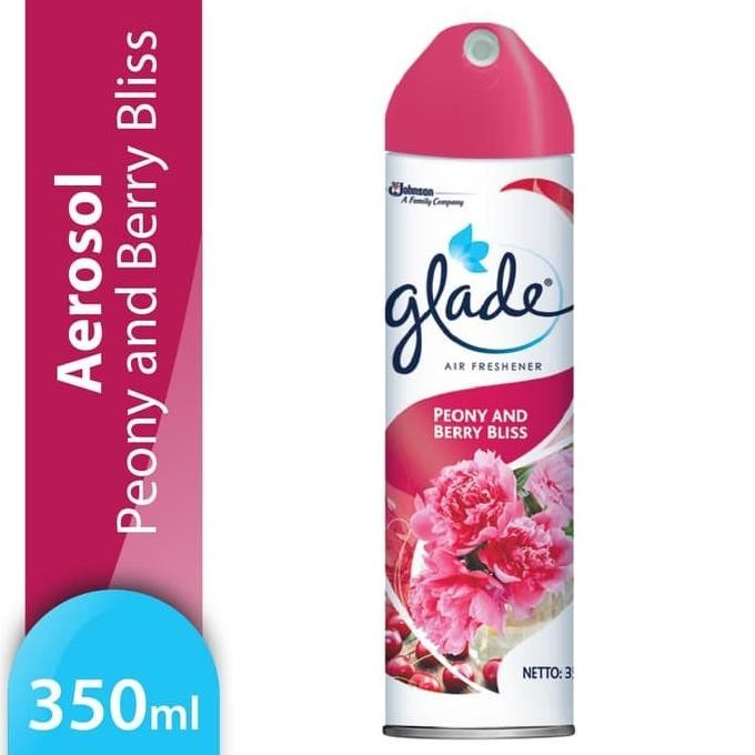 Glade Aerosol Peony And Berry Bliss 350 Ml MURAH