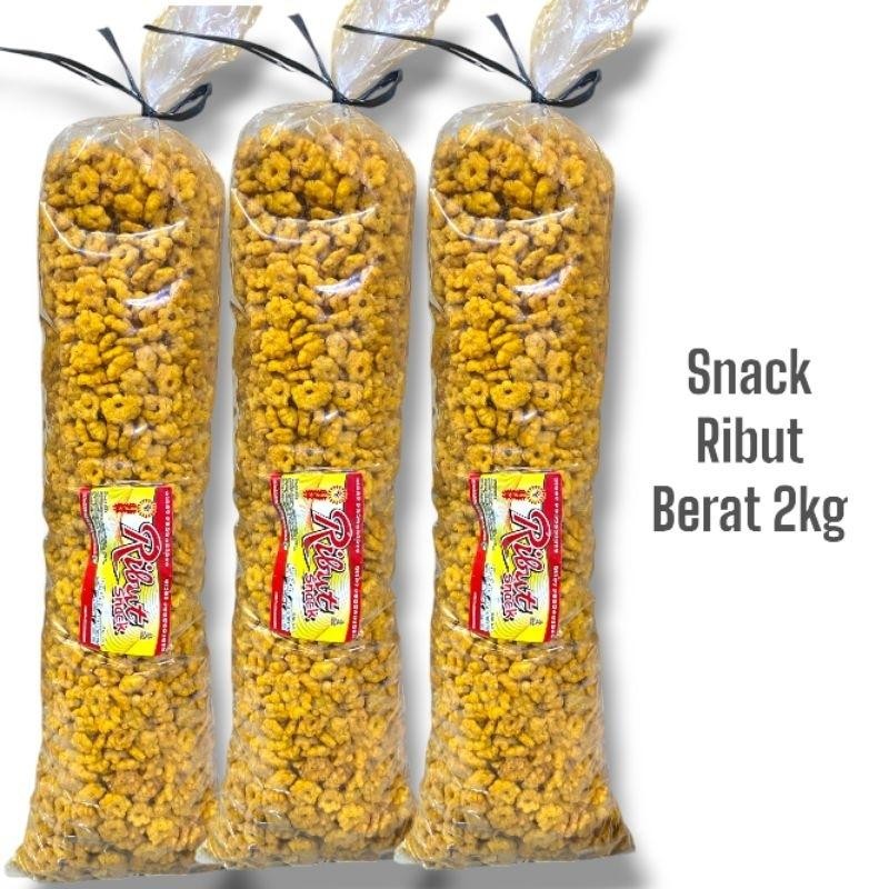 

snack sakura/snack ribut/snack termurah/jajanan jadul berat 2 kg Ori!!