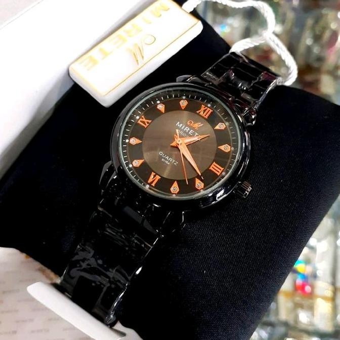 Ori - Jam Tangan Wanita Mirete Original Rantai Kasual Tahan Air Elegan Fashion Bestseller