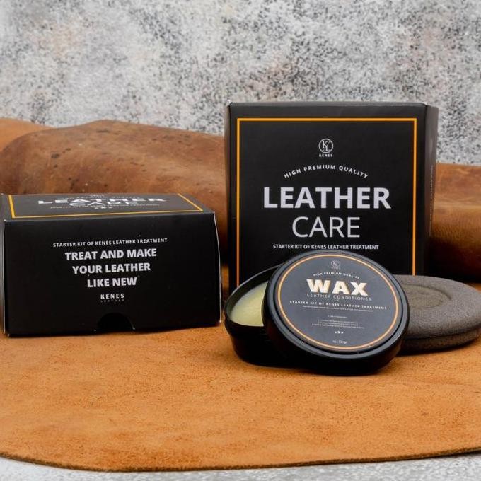 Kenes Leather Cream Perawatan Tas Kulit WAX