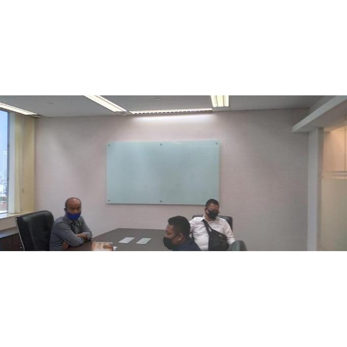 

Papan Tulis Kaca / Glasbord 90 X 180 Cm (Tanpa Magnetik) New Stok