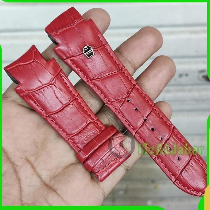Ori - Strap Kulit Jam Tangan Aigner Palermo Pria Leather Watchband Premium
