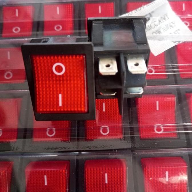 Saklar 4 Kaki 30A On Off Mesin Las / Switch 4 Pin 30A Besar Mesin Las