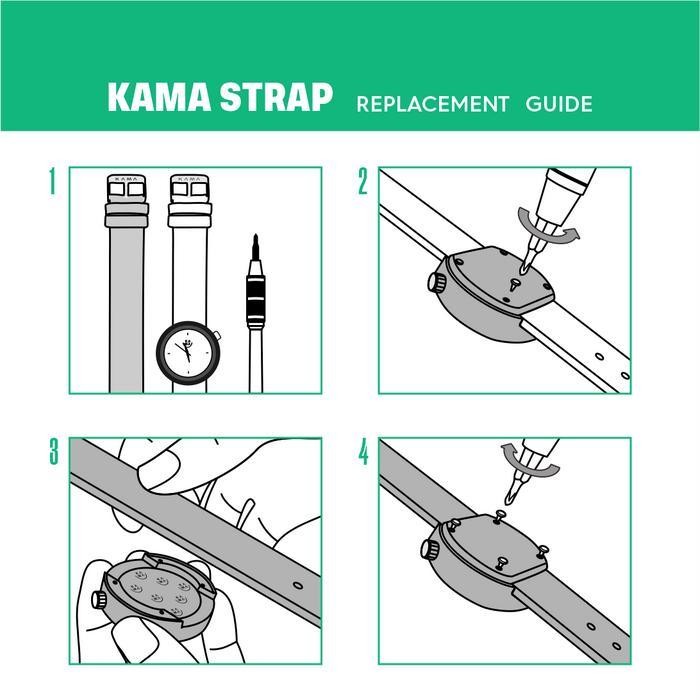Strap Jam Tangan Kayu Kama Watch